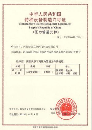 Licence de fabrication TS Chine